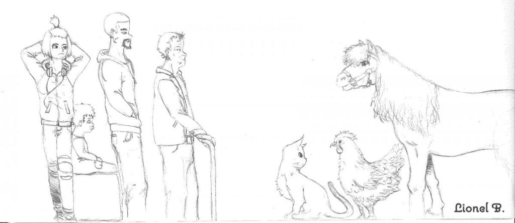 dessin magnétisme pour qui