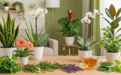 10 plantes pour notre corps et notre habitation